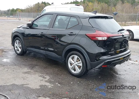 2021 Nissan Kicks S Xtronic Cvt из США, поврежденный, VIN 3N1CP5BV8ML557183